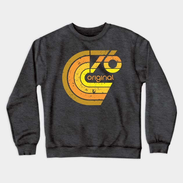 "76 original" earthtone design Crewneck Sweatshirt by ianjcornwell